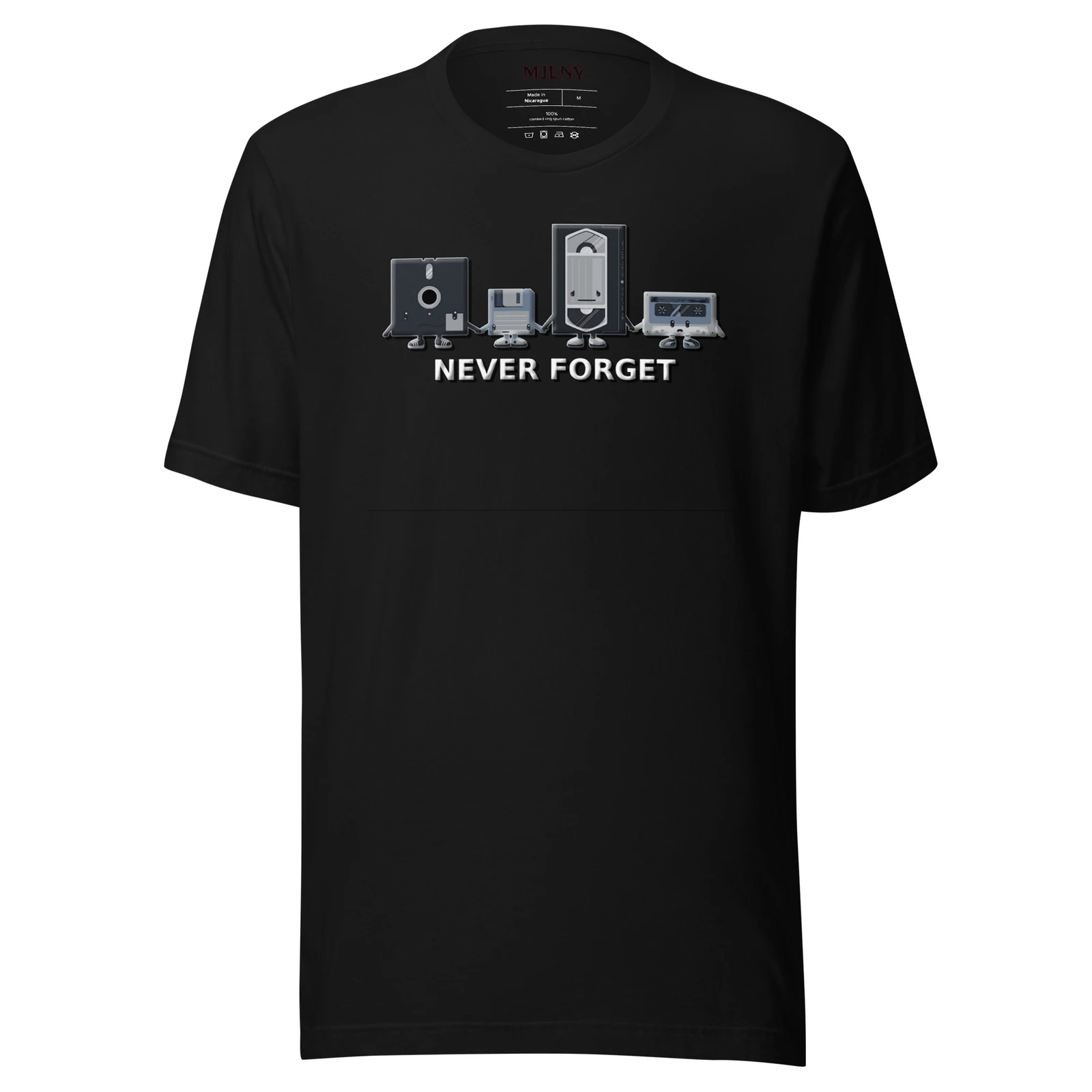 

MJLNY - футболка унисекс Never Forget с короткими рукавами