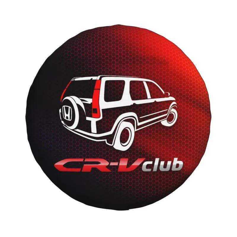 Custom Off Road CRV Spare Tire Cover for Jeep Honda SUV RV 4WD Car Wheel Protectors Accessories 14