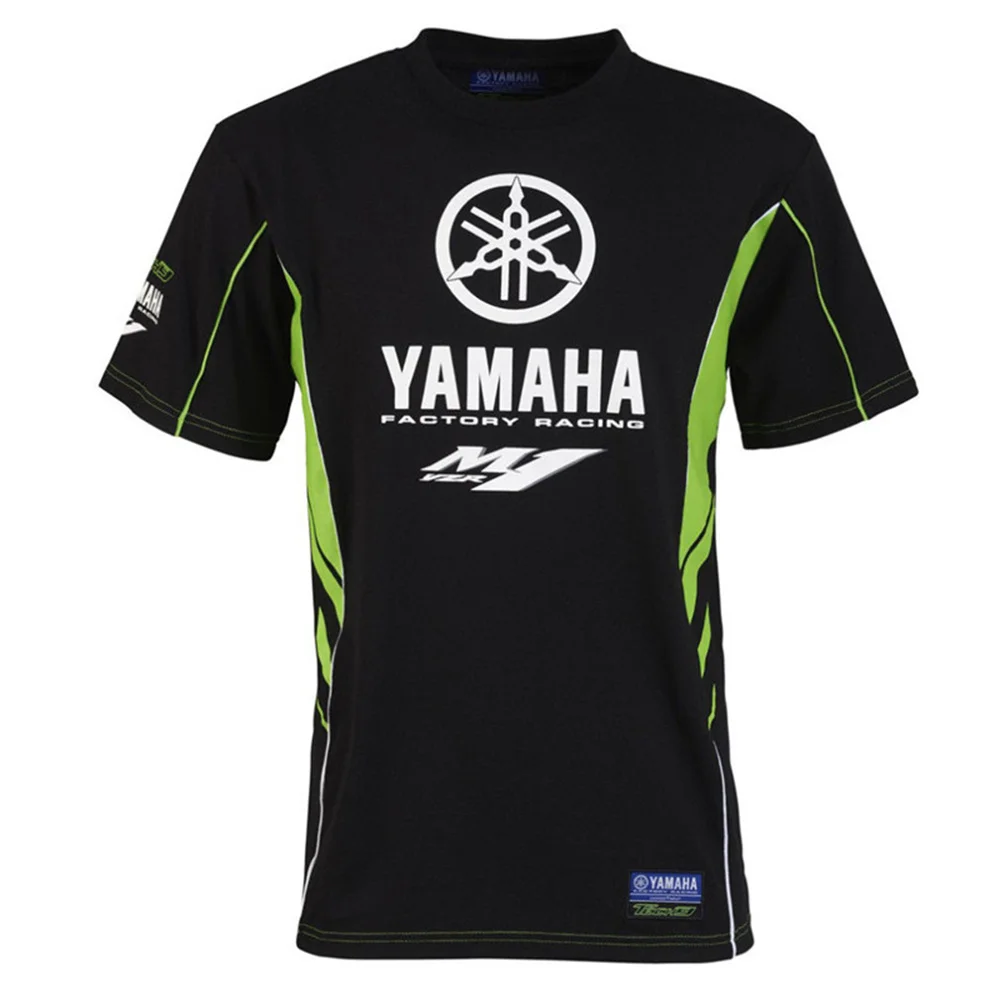 MOTO GP Yamaha racing T-shirts, summer quick-drying motorcycle off-road riding short-sleeved, breathable sportswear. - Image 2