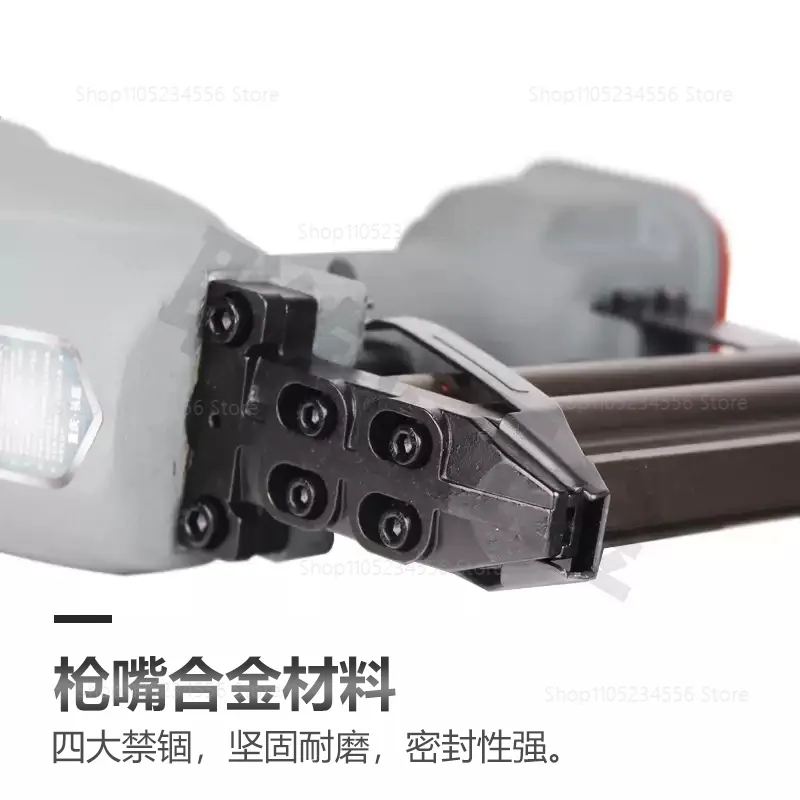 

ST64 Pneumatic Gun Household Pneumatic Steel Nail Gun, Concrete PVC Wire Conduit Nail Gun Nail Length 18-64mm