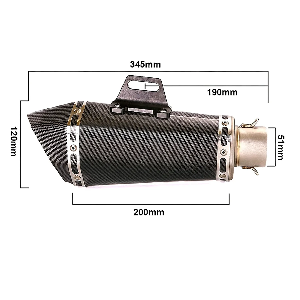 Für Kawasaki Z900 2017-2023 Komplettes Auspuffsystem Krümmer Verbindungsrohr Schalldämpfer Endrohr Auspuffrohre – Detail 2