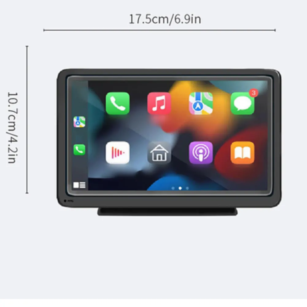 

HD Video Playback 7 Inch Display Long-Distance Road Trips Compatible With Multiple Vehicles Dual-Mode Connection For Buick