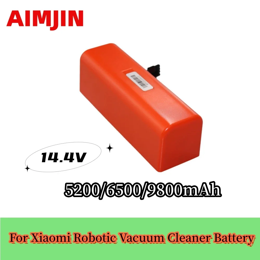 

For Xiaomi robot S50 S51 S55 T60 Sweeper Battery BRR-2P4S-5200D Sweeping Mopping Robot Vacuum Cleaner 18650