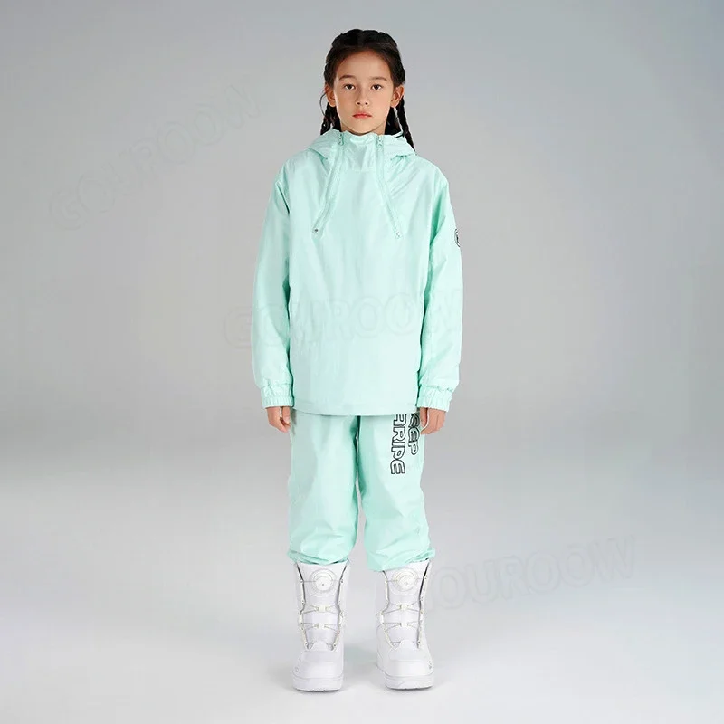 Children\'s Jumpsuit Boy or Girl Snow Suit Coverall Skiing Snowboarding Clothing Windproof Waterproof Winter Outdoor Sports Wear