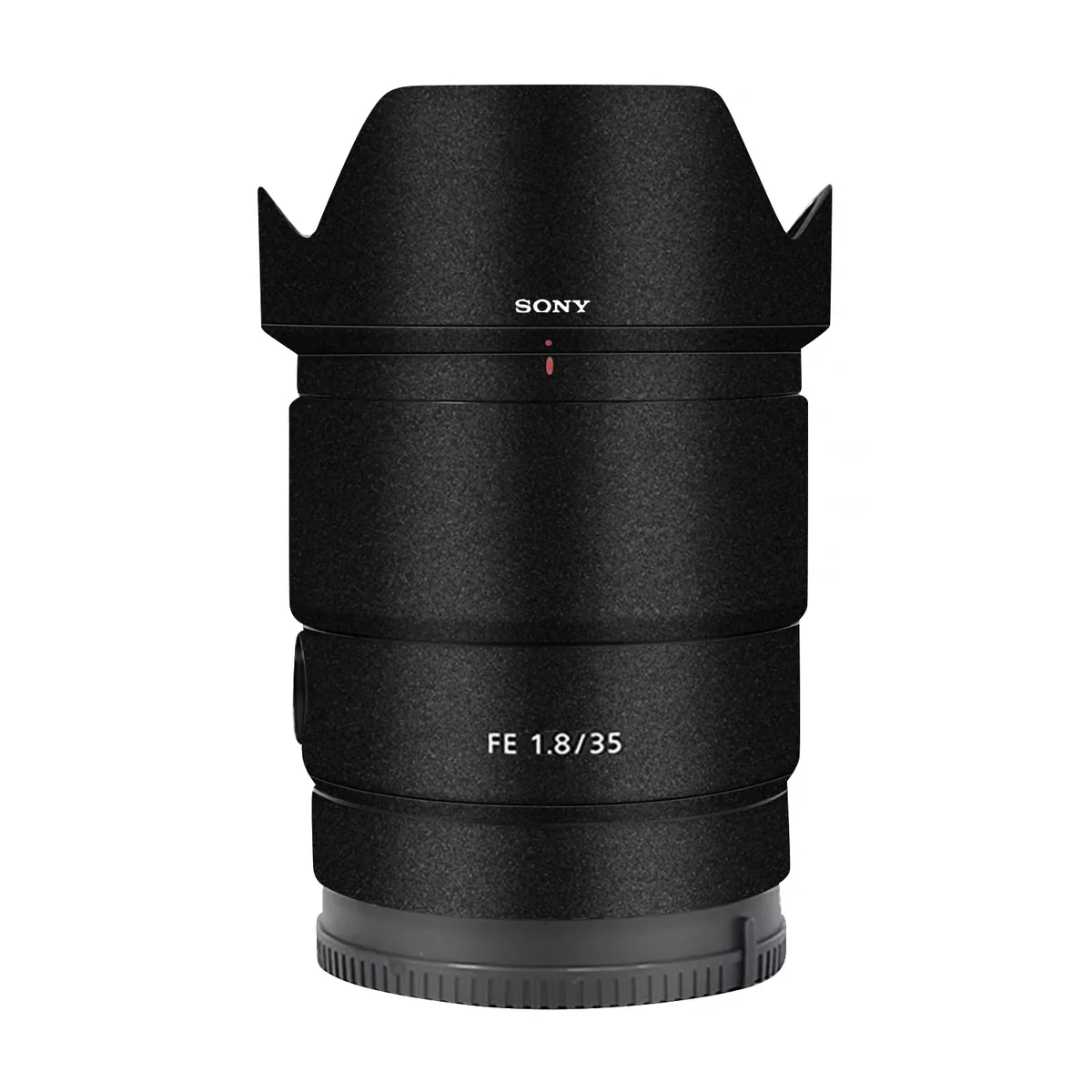 أنمط ملصق مائي الجلد لسوني FE 35 مللي متر F1.8 عدسة الكاميرا ملصق الفينيل التفاف المضادة للخدش فيلم معطف FE 35 1.8 F/1.8 351.8 SEL35F18F