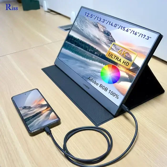 

Laptop Screen Extender 13.3 14 Inch Mini Monitor 2k 4k Touch Screen Led Gaming Portable Monitor Type-c Port 2026