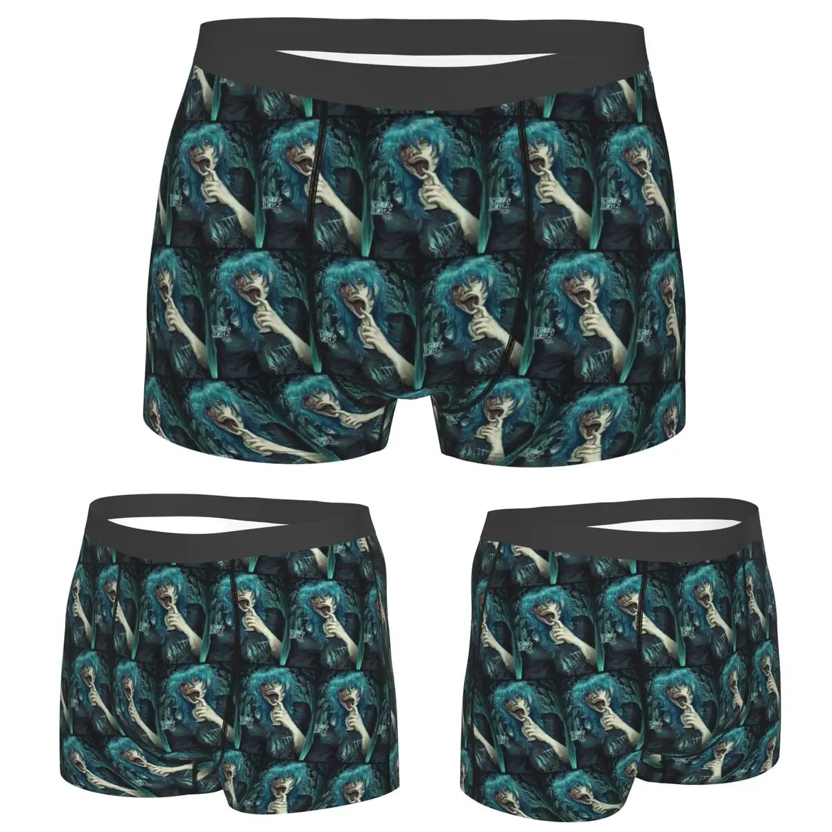 

Boxer Underpants Shorts Sally Face Game Anime SF Horror Sal Fisher Panties Men's Comfortable Underwear for Homme Man Boyfriend