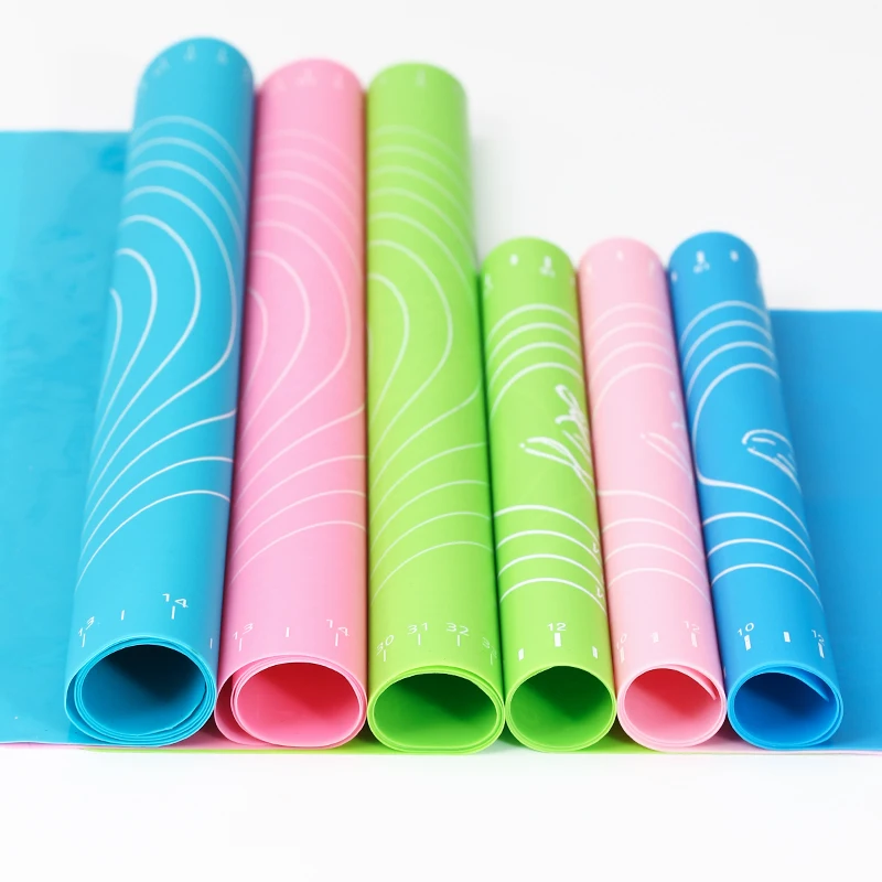FAIS DU Kneading Pad Silicone Baking Mats Kitchen Accessories Sheet Pizza Dough Mat Non-stick Pastry Rolling Mat Cooking Tools