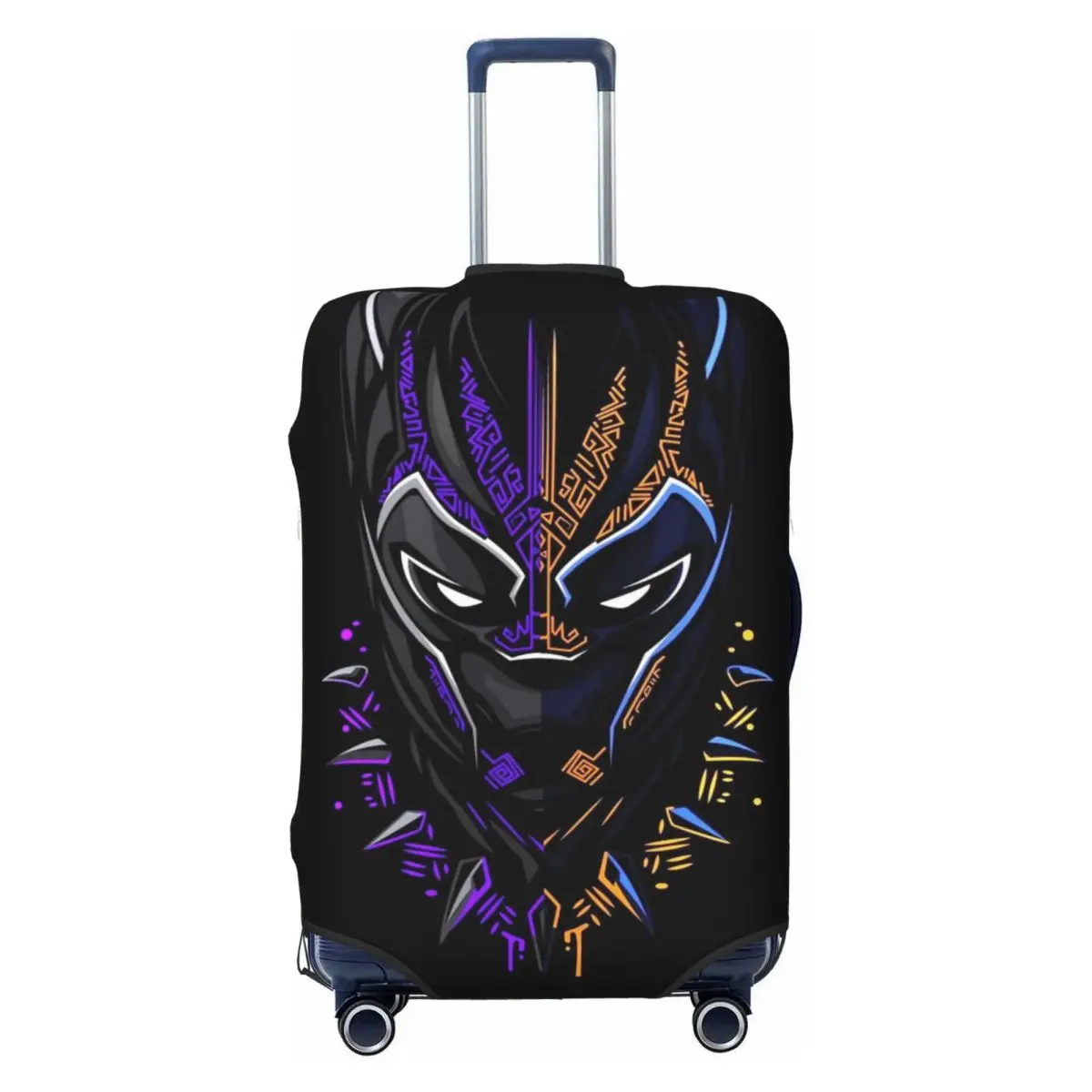 

Изготовленный на заказ чехол для багажа из фильма «Черная пантера», пылезащитный чехол для дорожного чемодана