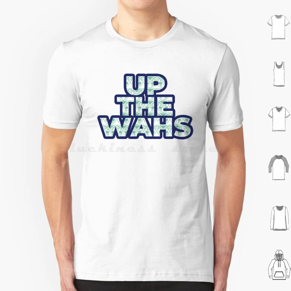 

Nz-Up The Wahs! T Shirt Big Size 100% Cotton Nz League Nrl Mt Smart One Nz Vodafone Rugby League Green Tiki Wahs Kiwi Sport