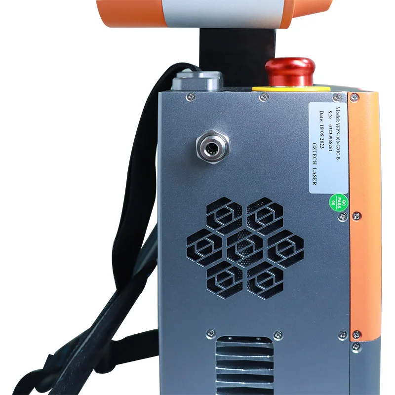 100W 200W Pulse Aluminum Laser Cleaning Machine Laser Rust Remover Cleaner 100w