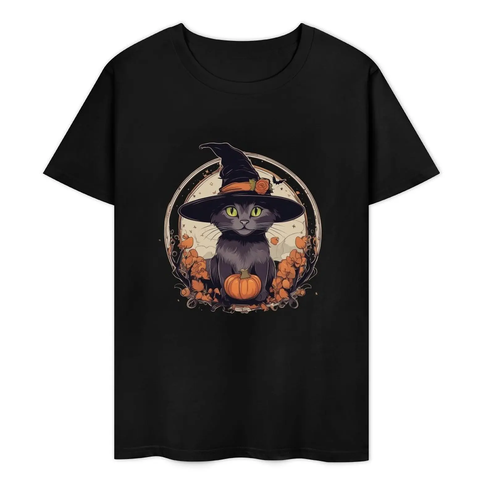 

Cute Cat Pumpkin Patch T-Shirt oversized graphic tee man t shirt black t-shirts for men