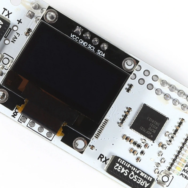 Hotspot Board Duplex MMDVM UHF VHF + OLED + Buil-In Antenna Support P25 DMR YSF For Raspberry Pi Zero W 0W 2W 3B 4B