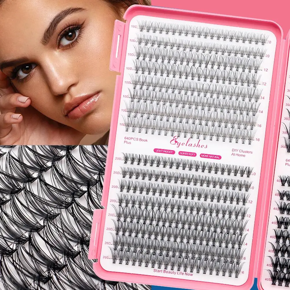 

Reusable Eyelash Multipack Natural Party Volume Styles Soft Professional Wear Eyes Comfort Friendly Kit Makeup Sensitive Ar O5V8