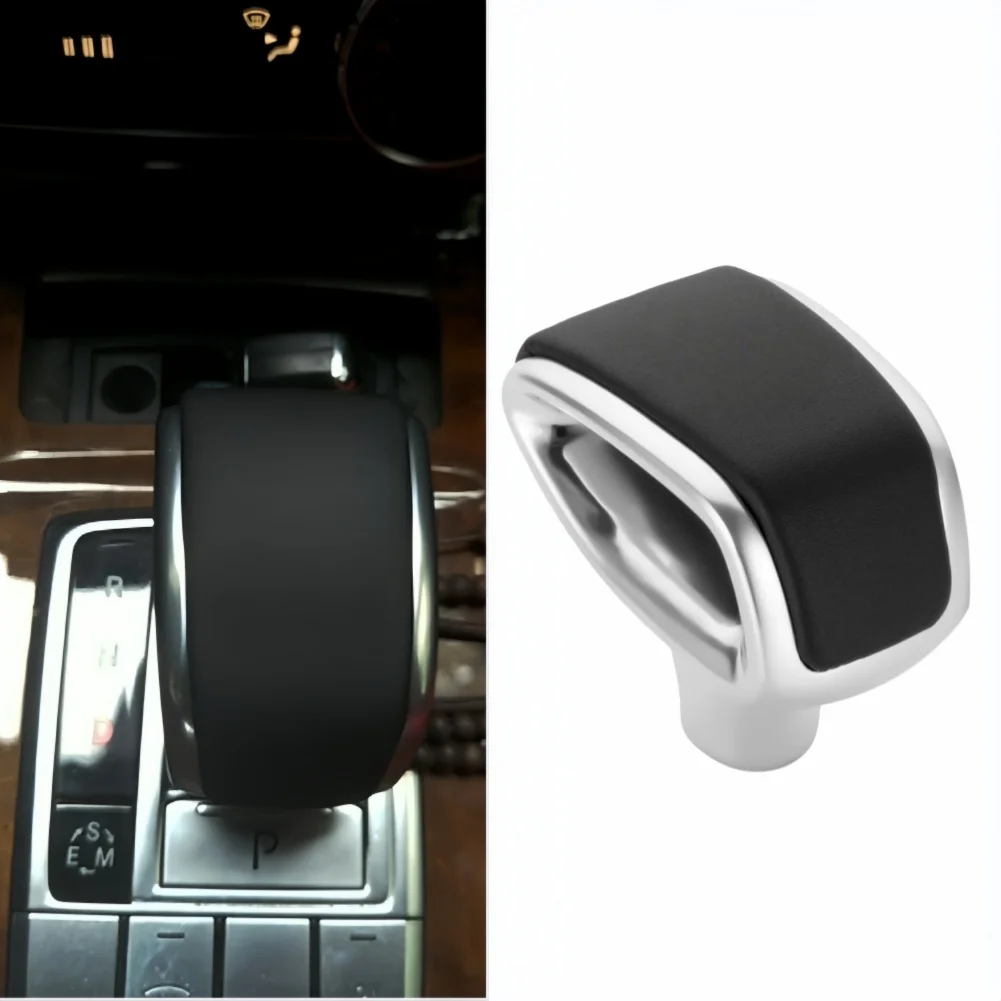 Gear Shift Knob for Mercedes For G63 Automatic Transmission Interior Enhancement with Black and White Aesthetic
