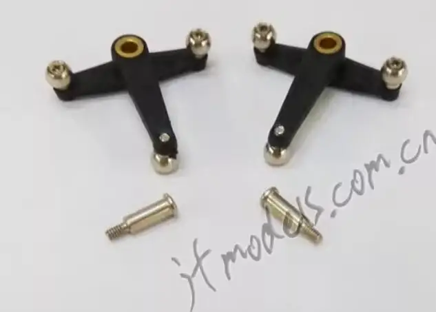 450 Tail Double Push Control T-shaped Arm KDS 1021-S for TREX 450POR Trex KDS ALZ 450 V3 V2 Rc Helicopter Heli
