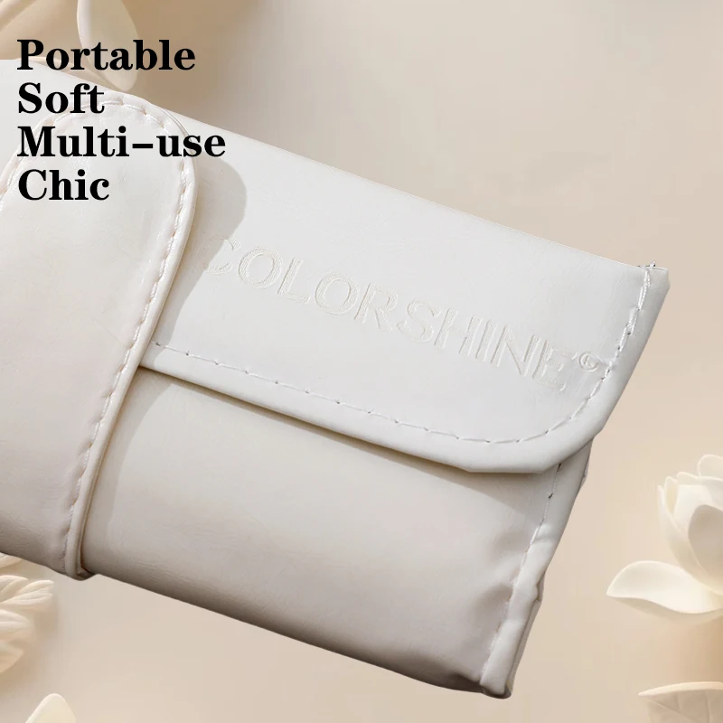 Portable, Soft & Multi - Use Makeup Brush Set For Chic, Flawless Beauty On - The - Go.