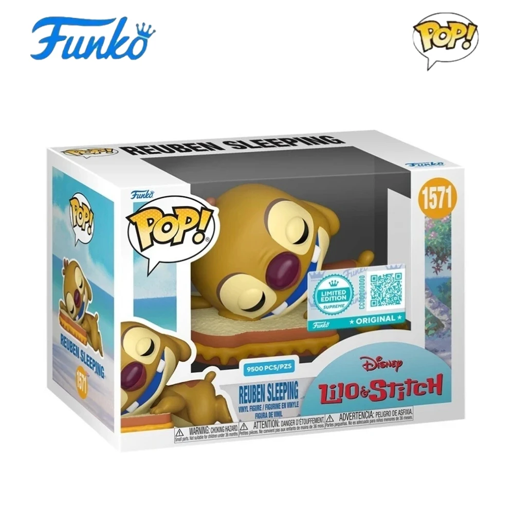Ruben Sleeping 1573(9500pcs)Figure Funko Pop Disney Anime Lilo & Stitch Collectible Limited Edition Decoration Model Toy Gift - Image 3