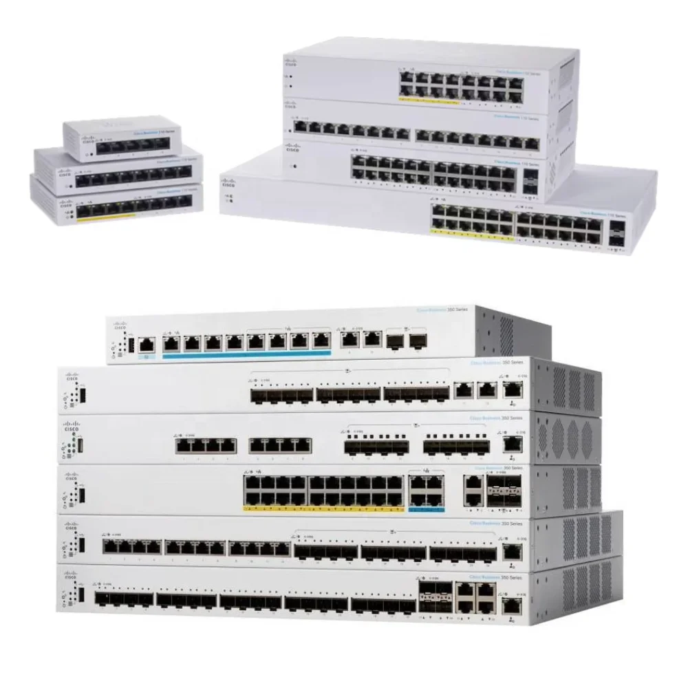 For CBS350-48FP-4G-CN CBS350 Series 48 Port Gigabit POE Ethernet Switch SNMP QoS Stackable 104 Gbps Capacity 4x1G SFP Uplink