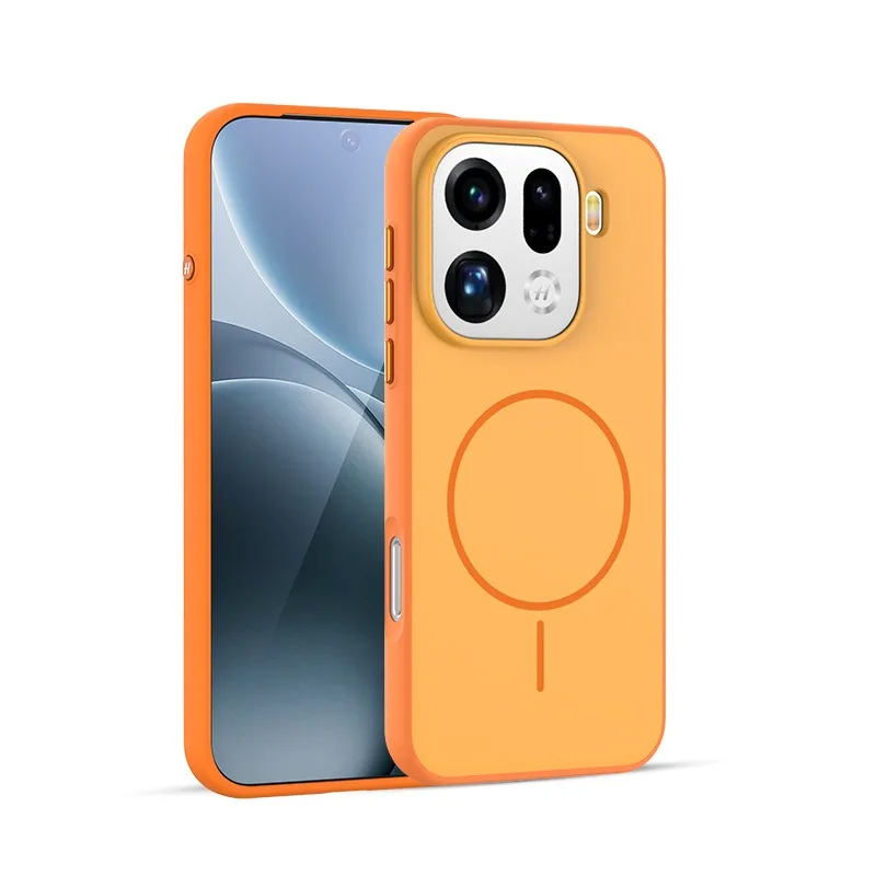 Magnetic Case For Redmi K90Pro Max Case For MagSafe Hard PC TPU Phone Cover Case For Find X9 X9Pro 5G Skin Feel Shockproof Shell