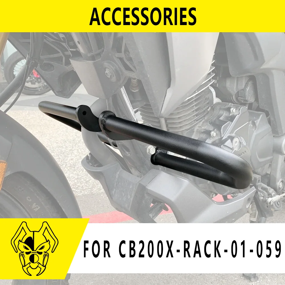 

MTKRACING For HONDA CB200X 2021-2025 Motorcycle Bumper Protection Engine Guard Crash Bar Body Frame Protector Accessories