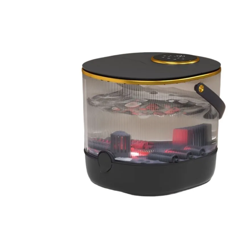 

Foot soaking bucket automatic massage intelligent heating