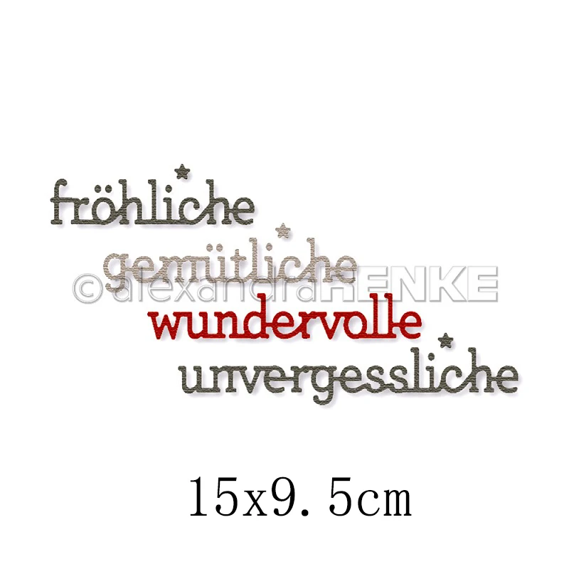 Piggy Craft Metall-Stanzformen, geschnittene Matrizenform, 2023, neue Buchstaben-Serie, Sammelalbum, Papierhandwerk, Messerform, Klingenstanzer, Schablonen