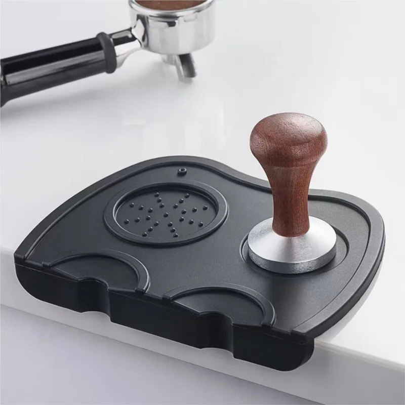 

Coffee Tamper Silicone Pad Anti-skid Coffee Tampering Latte Tamping Mat Holder Home Coffeeware Accessories