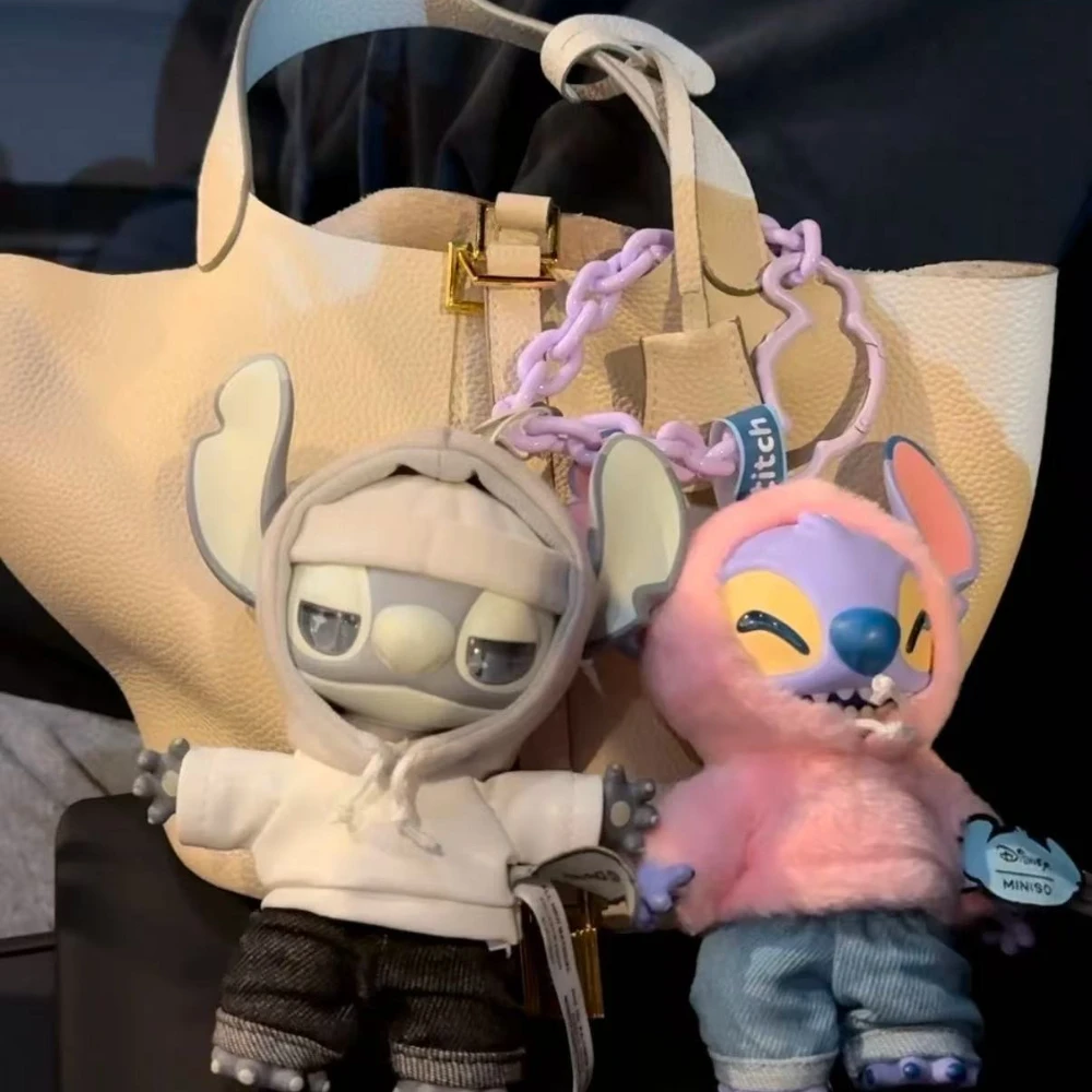 

Genuine blind box Stitch Gen Z Street Series Blind Box Vinyl Plush Desktop Decoration Pendant Street Stitch Surprise Gift box