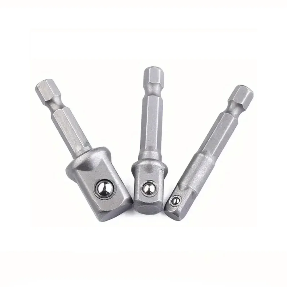 1/4 3/8 1/2 50MM 65-73MM Codolo esagonale Converti presa Adattatore Sfera Conversione pubblicitaria Biella Giunto Asta di prolunga