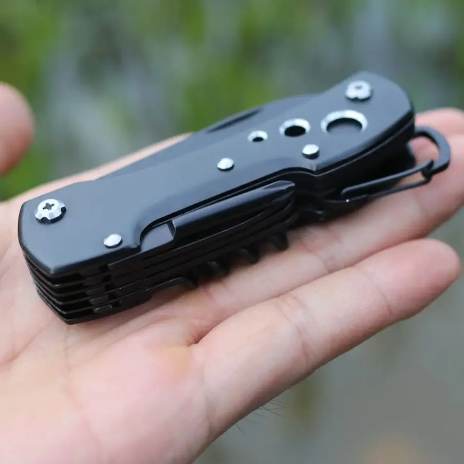Daicamping L13 Scissors EDC Combination Multi Tool Multifunctional Hand Tools Keychain Knife Outdoors Multi-tools Folding Knife