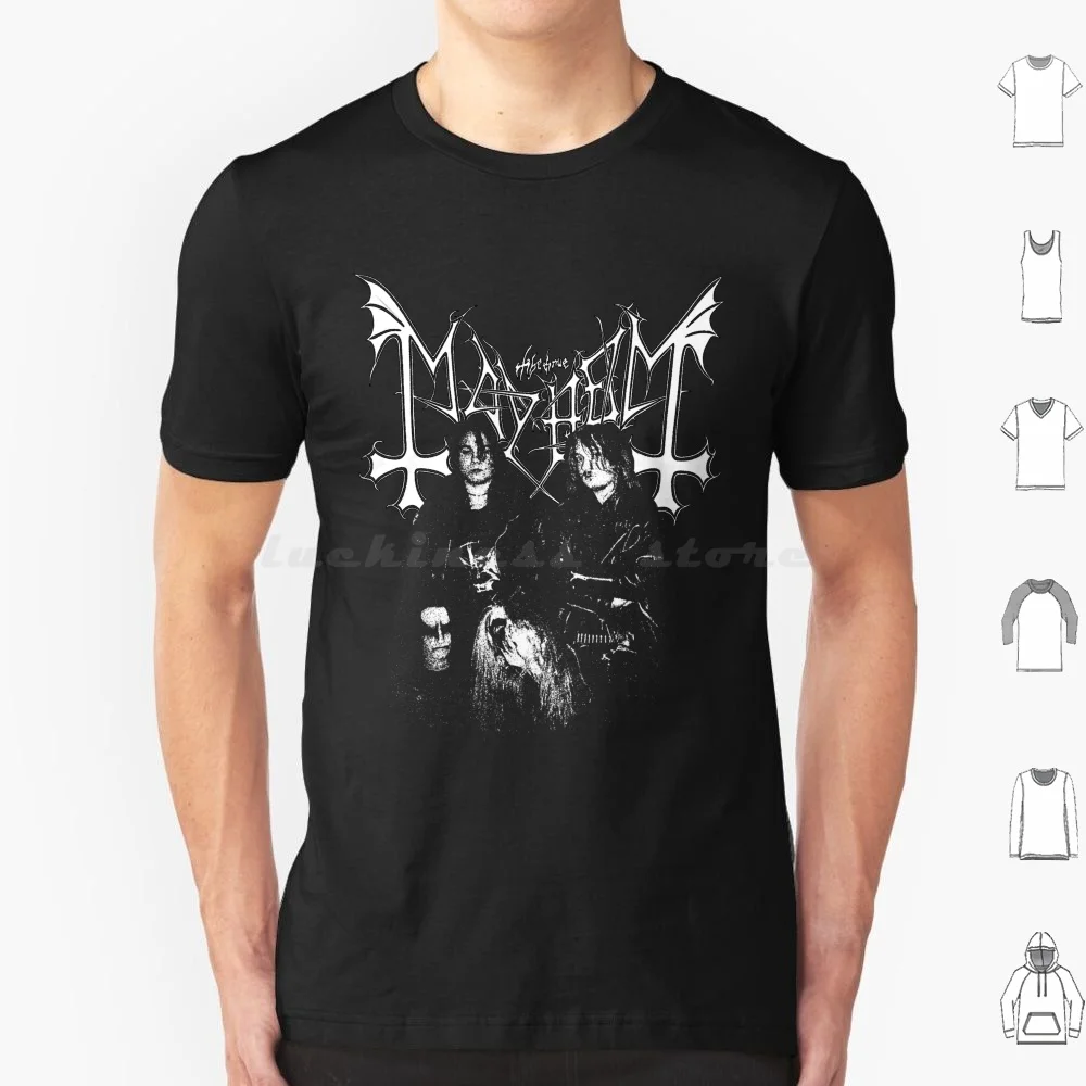 

Футболка Mayhem 6xl, крутая хлопковая Футболка Mayhem, черная металлическая лента в виде животного, Электрический Mayhem музыкальный Dr Teeth металлический барабан