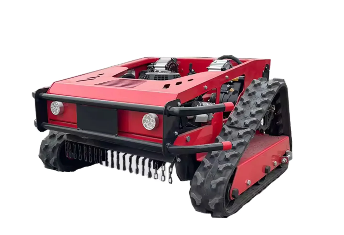 Selling Gasoline Robot Lawn Mower Multi-functional Robotic Remote Control Small Lawn Mower Tractor