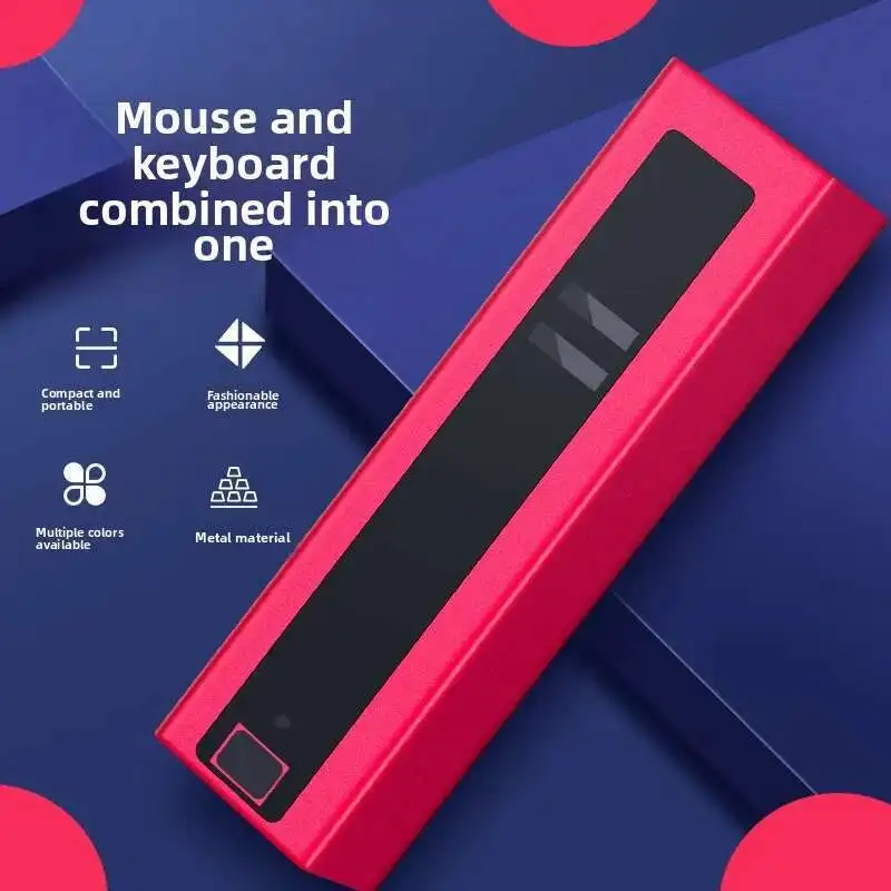

Wireless Bluetooth Laser Projection Keyboard Lipstick Shaped Lightweight Design Rechargebale Keypad For Phone Computer Laptop ﻿