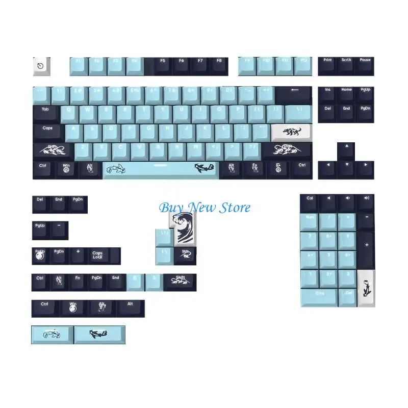 

20CE Two-color Injection Backlit Keycaps CherryProfile Mechanical Keyboard Keycap Set