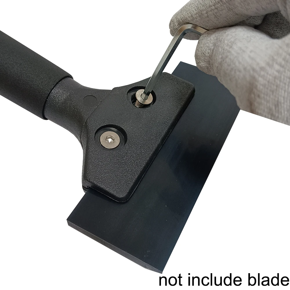 Short Auto Handle for Car Ice Scraper Snow Shovel Window Kitchen Bathroom Water Wiper Cleaning Tool Vinyl Wrap Tint Squeegee B54