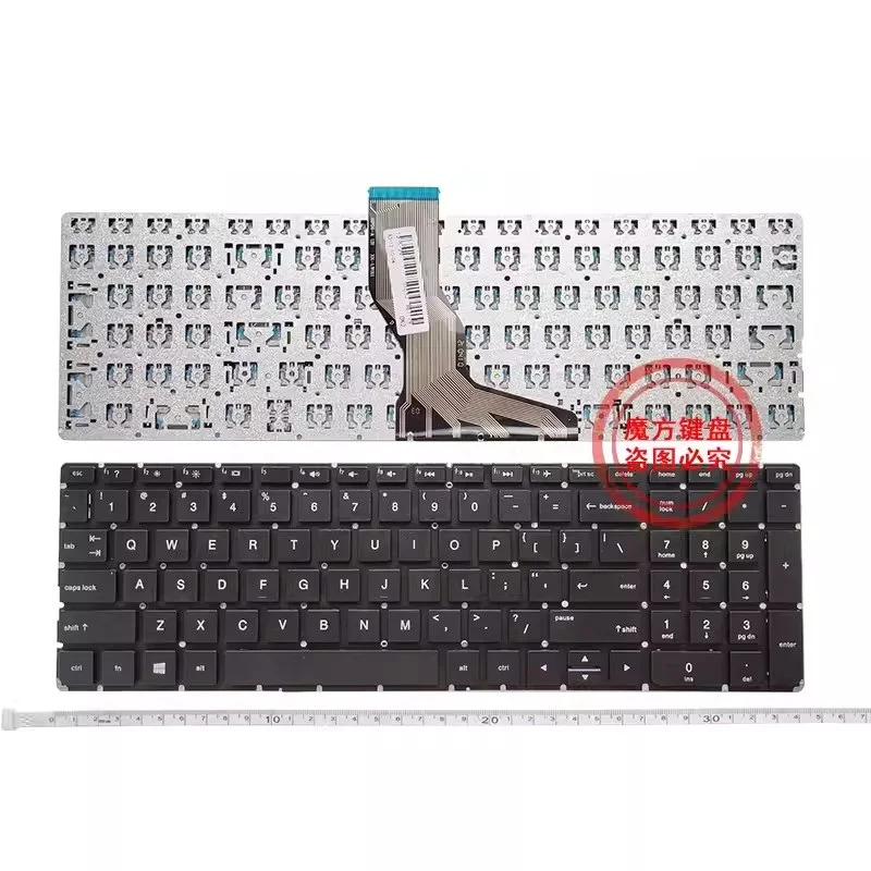 New US Keyboard for HP 15-AB 15-AK 15-AU 15-BC TPN-Q159 C122 Q172 Q173 Q162 Laptop Backlight Keyboard Black