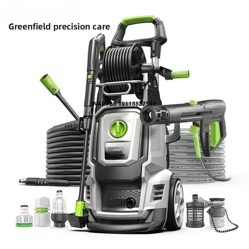 High-quality OEM Car Wash Machine Cleaner 2500W High-power 190bar High-pressure Nozzle Fully Automatic Control 1 Year Warranty