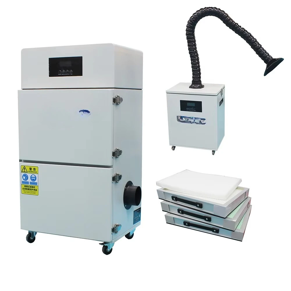 

2023 Новый небольшой портативный многофункциональный сварочный дымоотсос мощностью 600 Вт