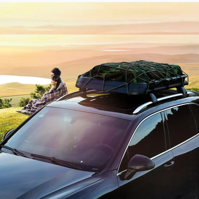 Roof Luggage Frame SUV Aluminum Car Luggage Rack General Off-road Roof Travel Basket Extra Large Size:160cm*100cm*13cm