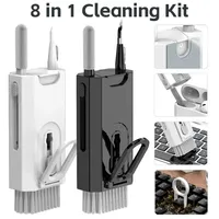 For Headset IPad Phones Cleaning Tools Keycap Puller 8 in 1 Cleaning Kit Computer Keyboard Cleaner Brush Earphones Cleaning Pen