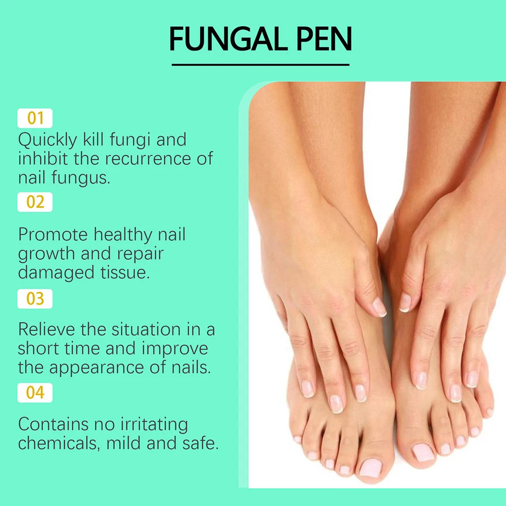 ネイルフンガル修理ペン栄養ダメージトリートメントヘルスソリューションビジルブルシャインストレングスプロモーション毎日のネイルルーチンケア