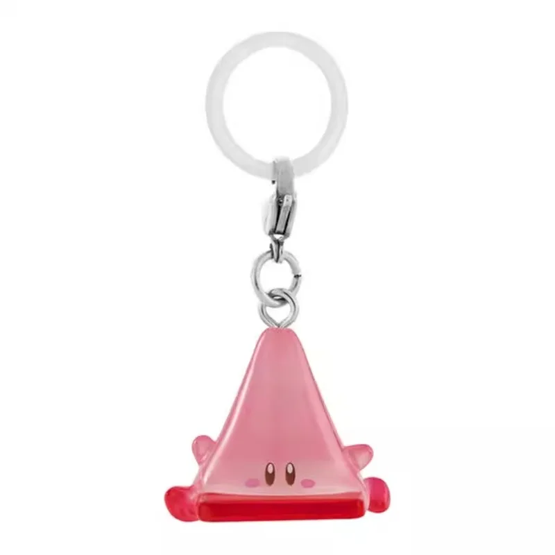 الأصلي بانداي غاشابون كبسولة اللعب أنيمي تمثال لطيف كيربي النمذجة المفاتيح عمل الشكل مصغرة نموذج هدية