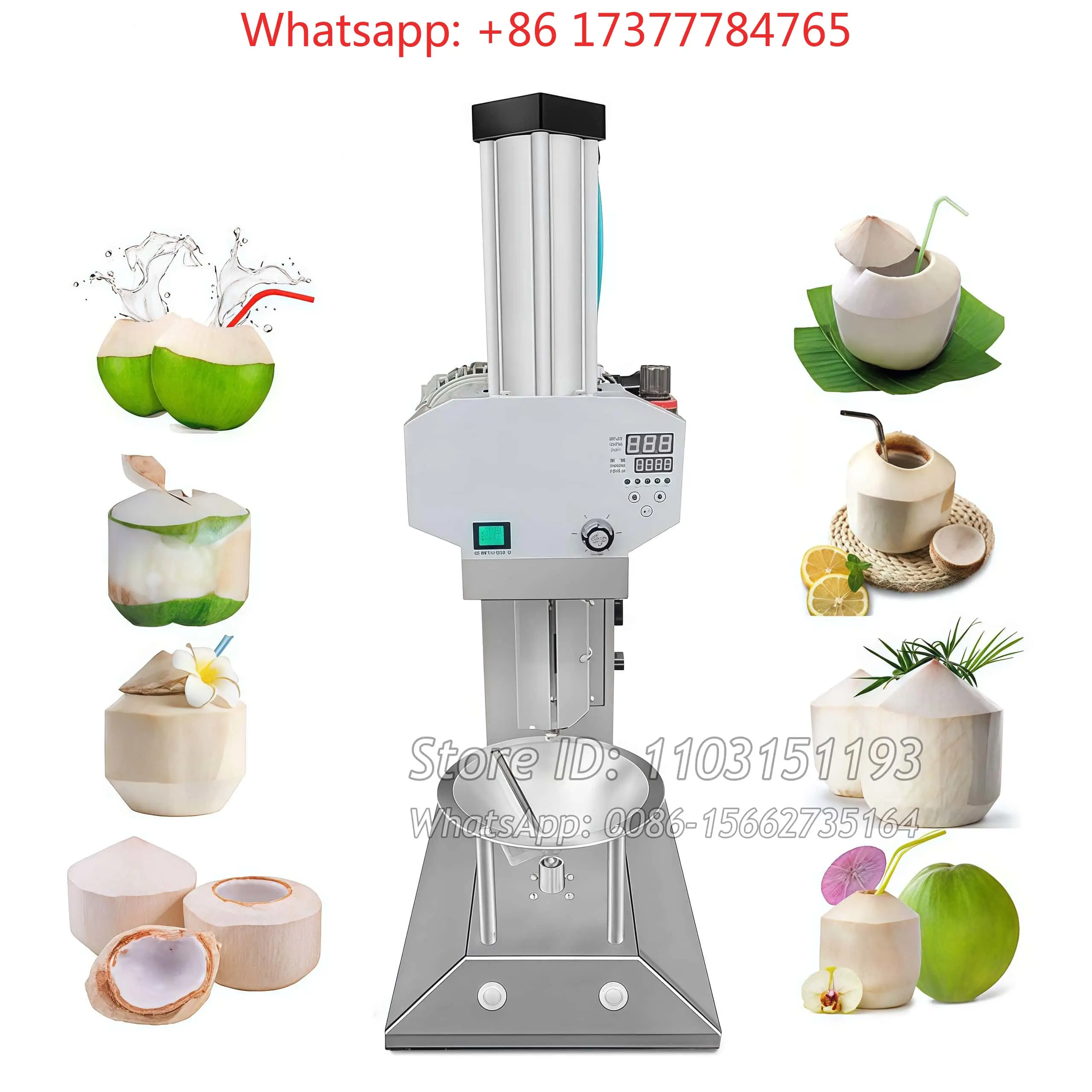 Fast Speed Green Coconut Peel  Coconut Tender Trimming Machine Green Coconut Peeling Machine Price