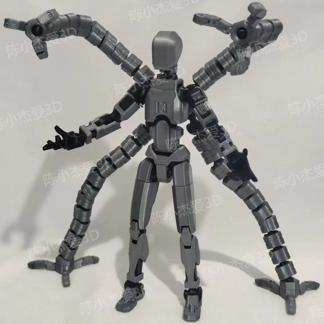 3D Printing Doll Handsome Model Decoration 17cm Doll Custom Doctor Octopus Upgrade Set