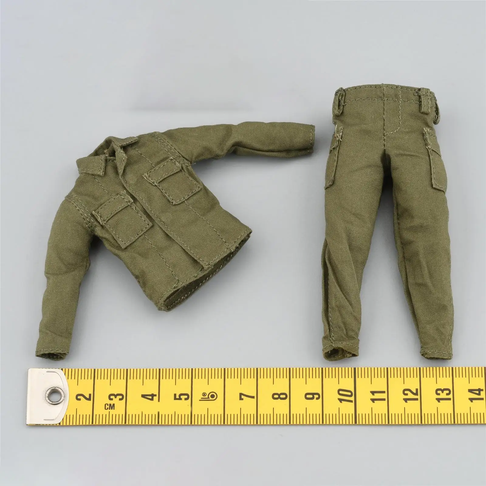 Veste et pantalon 1:12, uniforme d'entraînement pour 6 figurines d'action