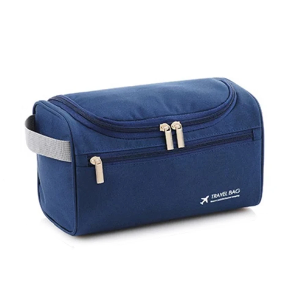 1Pcs Waterproof Men Comestic Storage Bag High Capacity Nylon Travel Toiletry Organizer Hanging Women Zipper Makeup Wash Pouch image 5