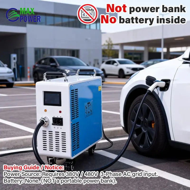 380V Input 7kW 20kW 30kW 40kW 60kW CCS1 CCS2 GBT ChadeMO DC Output EV Charging Station Electric Car Fast Chargers for Car