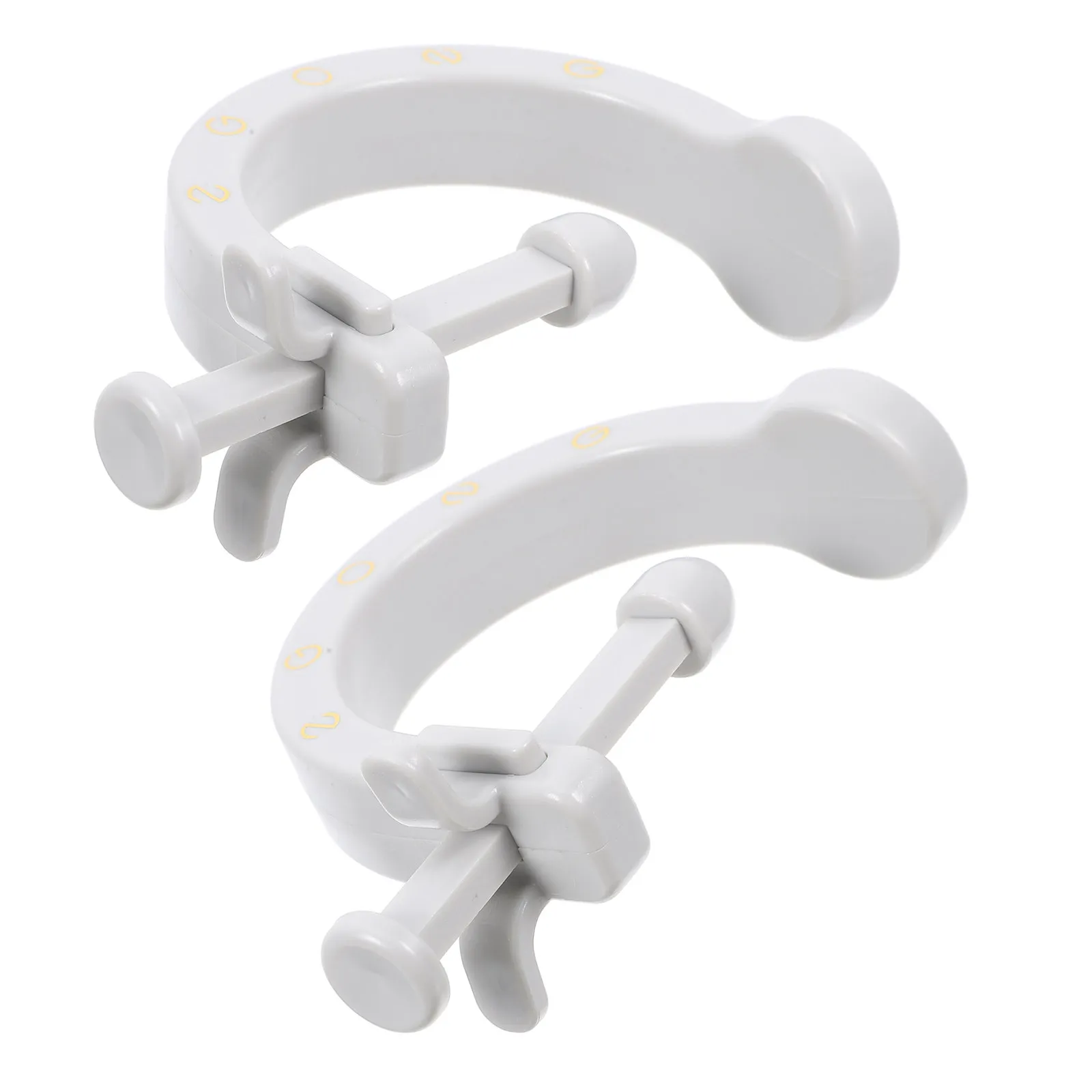 2Pcs Pressure Point Acupressure Massage Clip Adjustable Hand Foot Wrist Massager Deep Tissue Pain Relief Tool Portable Wellness