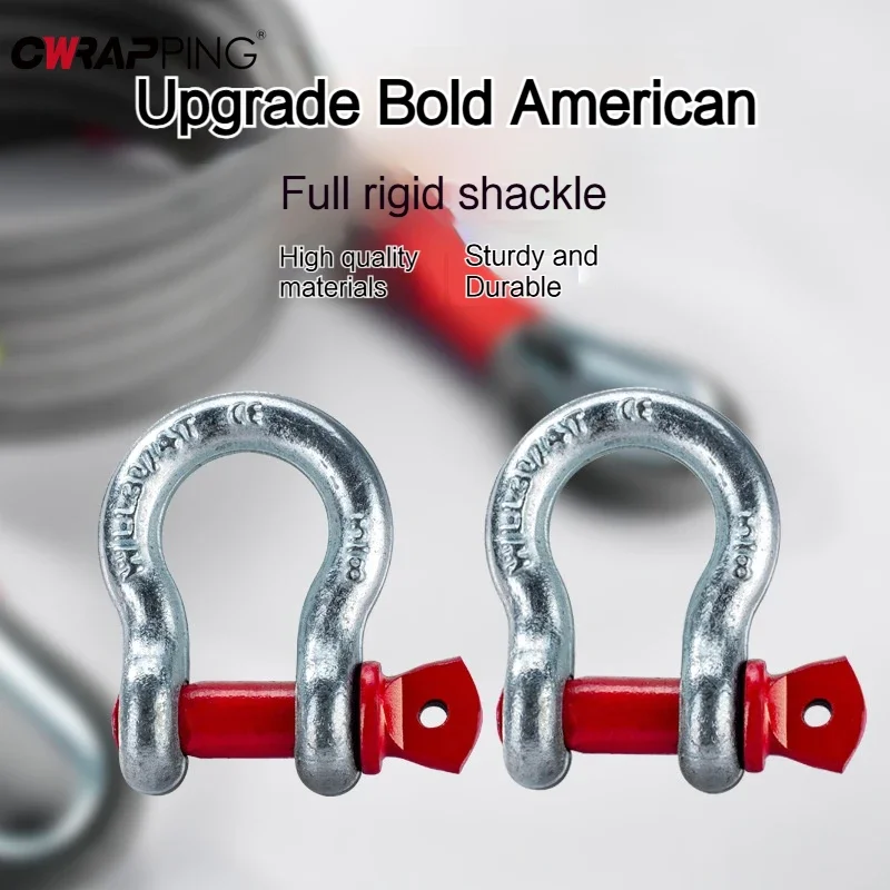 Car Tow Rope Off Road Vehicle Tow Hook Car Tow Strap of Rescue Rope Upgraded Version Reliable Wear-Resistant Auto Accessories